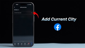 Hoe voeg ik de huidige stad toe op Facebook?