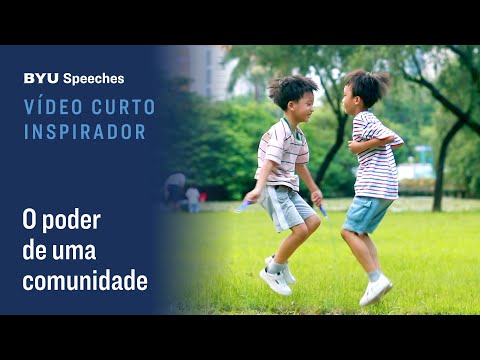 Vídeo curto inspirador: O poder de uma comunidade | David Brooks
