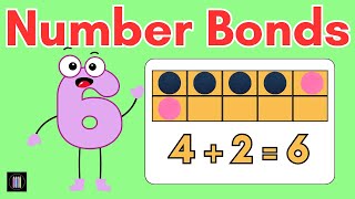 Making 6 - number bonds to six
