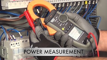 CLAMP-ON POWER QUALITY ANALYZER ENERGY LOGGER. HT Instruments HT 9022