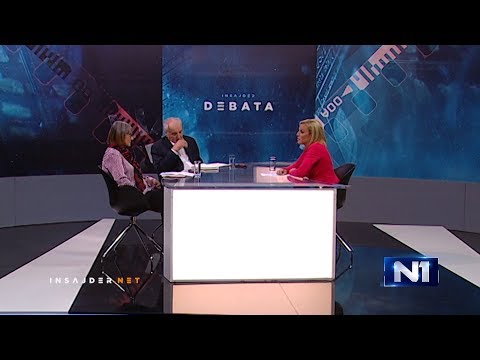 Insajder debata: Vladimir Vukčević i Nataša Kandić