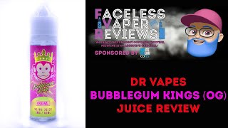 Juice Review: Bubblegum Kings Original from Dr Vapes