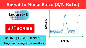 Signal to Noise Ratio | #drhaniefschemistry | #youtubevideos |#engineeringchemistry