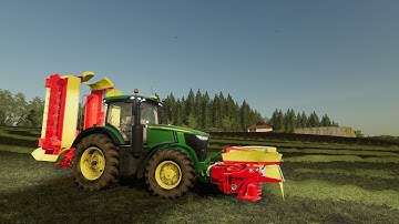 #FS19 - Making hay - New Woodshire