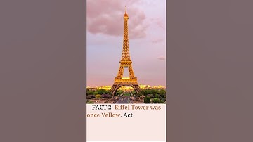 Top 5 Shocking Facts About Eiffel Tower 😱😍 #Shorts #eiffeltower #paris #france #travel
