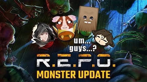 【REPO】New Halloween/Monster Update!!! | Solo Gaming + Surprise Collab!