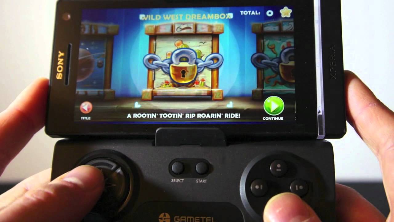 Gametel Game Pad for Android - YouTube