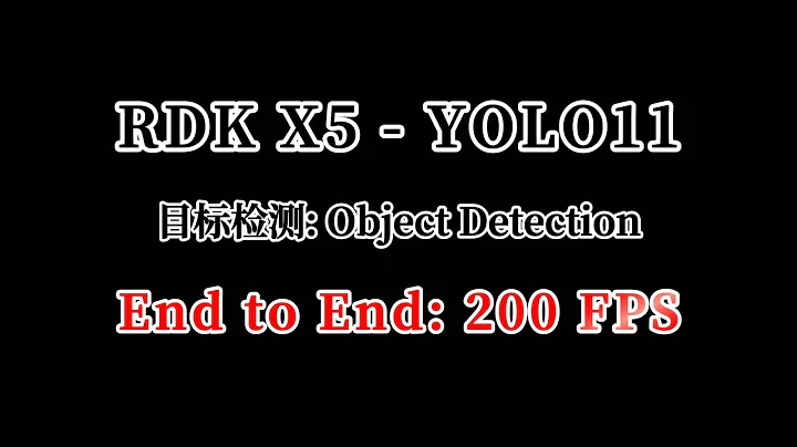 RDK X5 YOLO11: 200 FPS