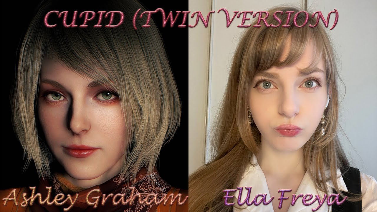 Cupid Twin Version Fifty Fifty Sub English And Spanish Ashley Graham And Ella Freya Youtube 