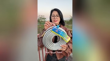 Unbox bộ vòi xịt rửa xe tưới cây đa năng đầu xịt 3 chế độ tăng áp mua trên Tiktok sẽ như thế nào ?