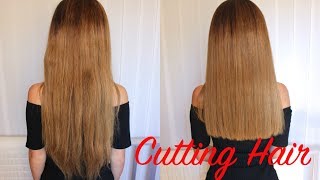 Cutting off 8 Inches of Hair | Hair cut Transformation | Stella - YouTube