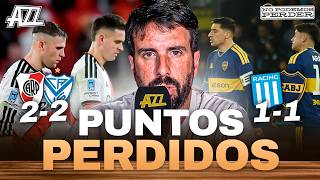 NO PODEMOS PERDER EN VIVO con AZZARO 🔥BOCA Y RIVER PERDIERON PUNTOS + A RACING LE CUESTA GANAR
