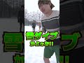 雪の中にあるお宝を探せ Shorts 雪の中にあるお宝を探せ Shorts