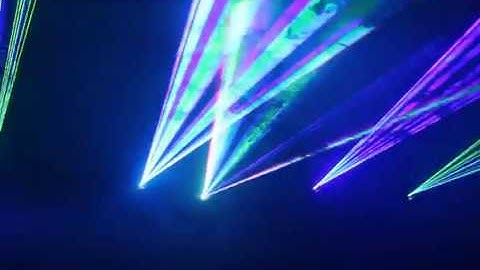 Lasershow beamshow Crystalize