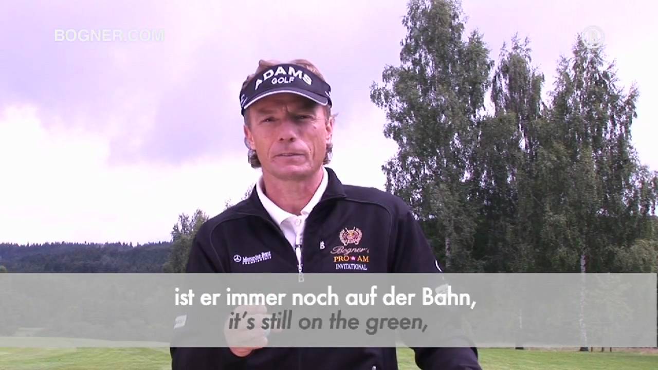Bogner People // Golf Tip Drive Bernhard Langer - YouTube