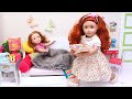 Pretend to be sick?! Baby Doll school morning routine!
