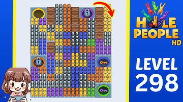 Hole People Level 298 Solution Walkthrough