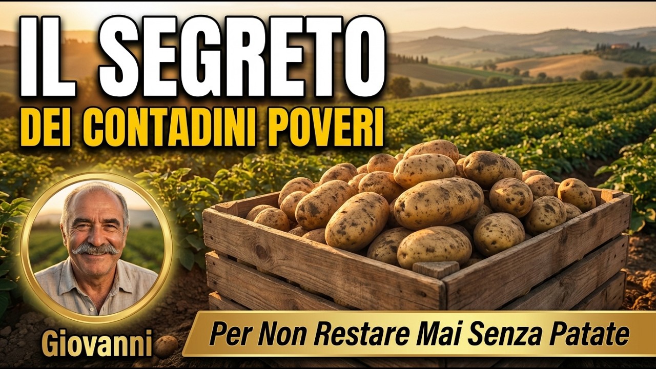 Il segreto dei contadini poveri per non restare mai senza patate