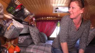 Van Tour of a Couple Living in a Cargo Van