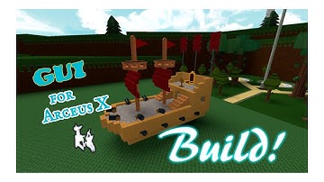 Build a Boat for Treasure script GUI for Arceus X/Mobile/S.P.D.M Team