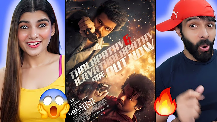 The GOAT Trailer Reaction : Thalapathy Vijay | Venkat Prabhu | T-Series | Official Hindi Trailer