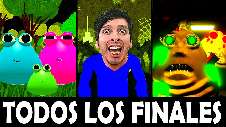 TODOS LOS FINALES DE LA VENGANZA DE POU 3 ROBLOX (SECRETOS) - Bou's Revenge Roblox (JUEGO COMPLETO)