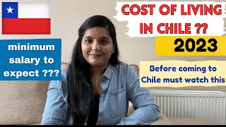 COST OF LIVING IN CHILE ?? | How much does it cost to live in Chile??🇨🇱|   Indian In Chile🇨🇱