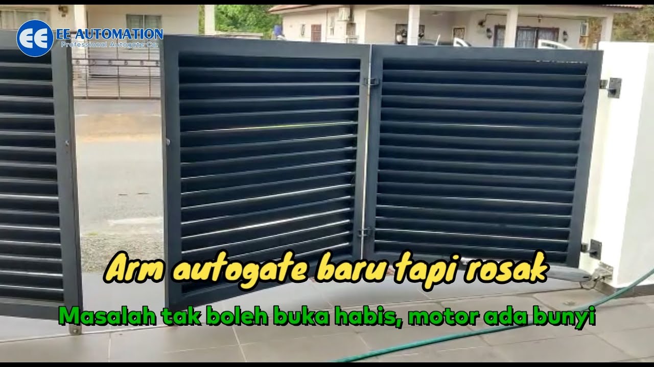 Arm Autogate Rosak Tak Boleh Buka Habis YouTube