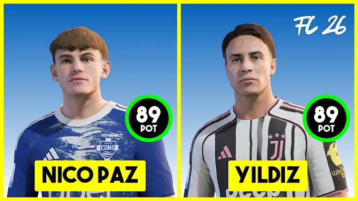 FC 26 | SERIE A U-23 PLAYERS WITH REAL FACES AND RATINGS