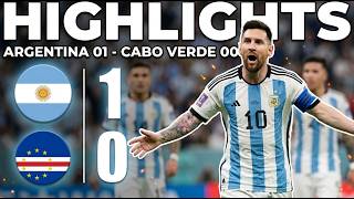 Argentina vs  Cabo Verde All Goals & Extended Highlights | Before FIFA World Cup 2026