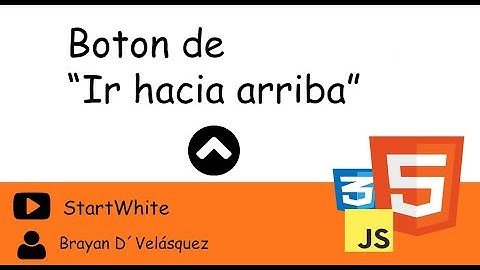 Boton de ir hacia arriba en nuestro sitio web