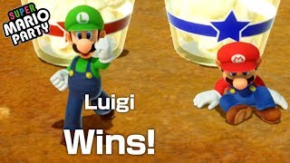 Super Mario Party - Luigi wins by doing absolutely nothing