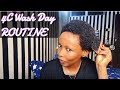 Short 4c natural hair wash day routine start to finish ft rice water with a twist