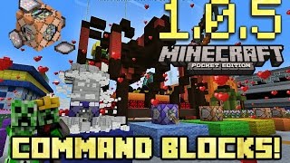 Details COMMAND BLOCK! Cool tricks : TELEPORT and much more! 1.0.5 MCPE Minecraft PE Tutorial mstyler777 Update
