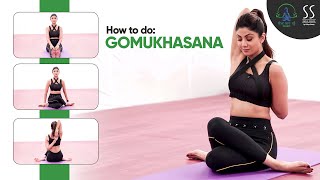 Gomukhasana | Flexibility Asanas | Learn Yoga with Shilpa Shetty screenshot 5