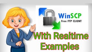 winscp with practical examples 👩💻 || simple and easy way || 2022