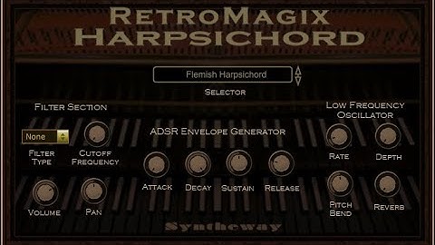 Virtual Harpsichord VST VST3 Audio Unit EXS24 KONTAKT - RetroMagix: Baroque Music on Harpsichord