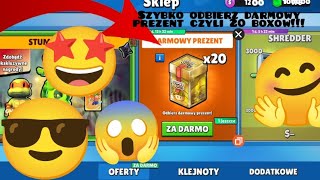 JUŻ TERAZ ODBIERZ DARMOWE BOXY BO JEST ICH 20 A !I WYDROPIŁO 6 NOWYCH SKINÓW!!!😱😱😱