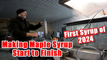 First Batch of Maple Syrup in 2024