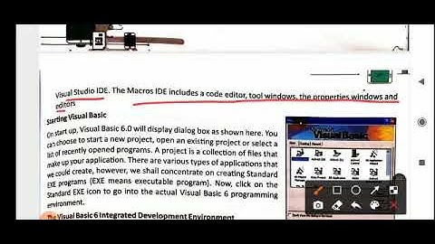 Class VIII Sub  Computer Ch  10 Introduction to visual Basic Video Part 1