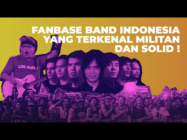 Tonton Sampai Abis!! Fanbase Band Indonesia yang Terkenal Solid dan Militan | HAI WATSUP class=