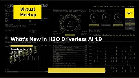 [APAC Meetup] Future of AI with Driverless AI 1.9