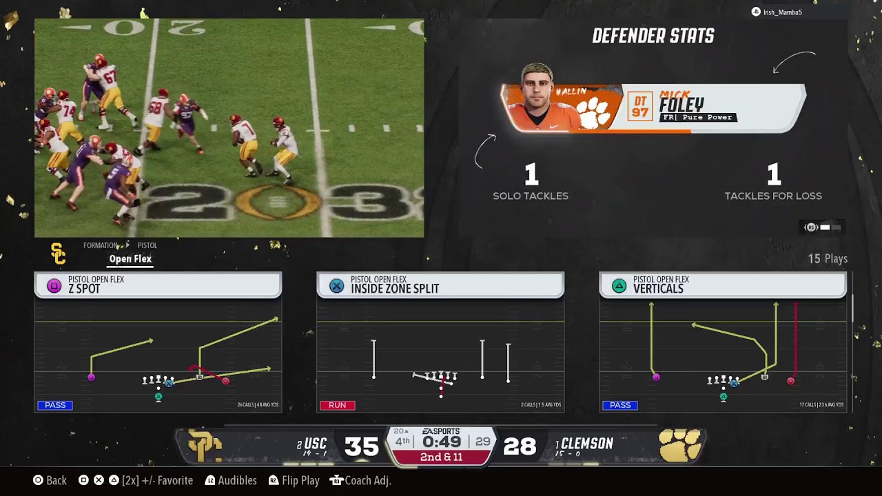 Me vs. Clemson Natty S7