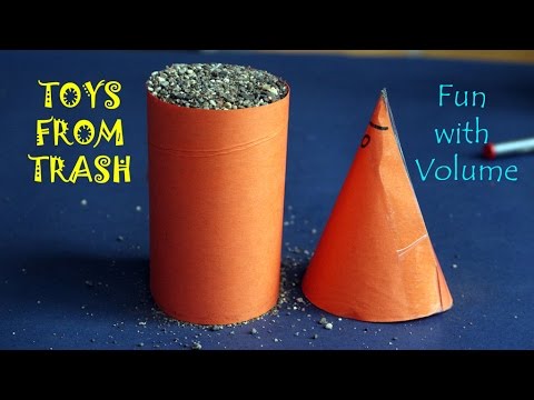 Fun with Volume  English  Cone and Cylinder Volume 