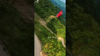 Fear is a human instinct; courage is a human anthem. #WingsuitFlying