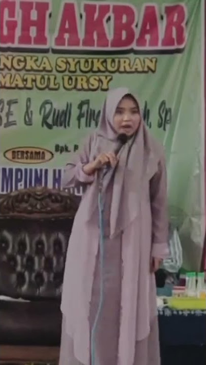 ustadzah mumpuni || sindiran status WA