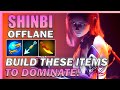 Do not underestimate what shinbi can do with this new build  predecessor offlane gameplay