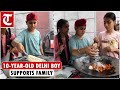 10-year-old Delhi boy runs food cart to support family after father’s death