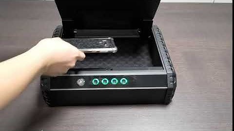 Nikawa Flip Up Safe Box   Unlock Pin Put Things 1