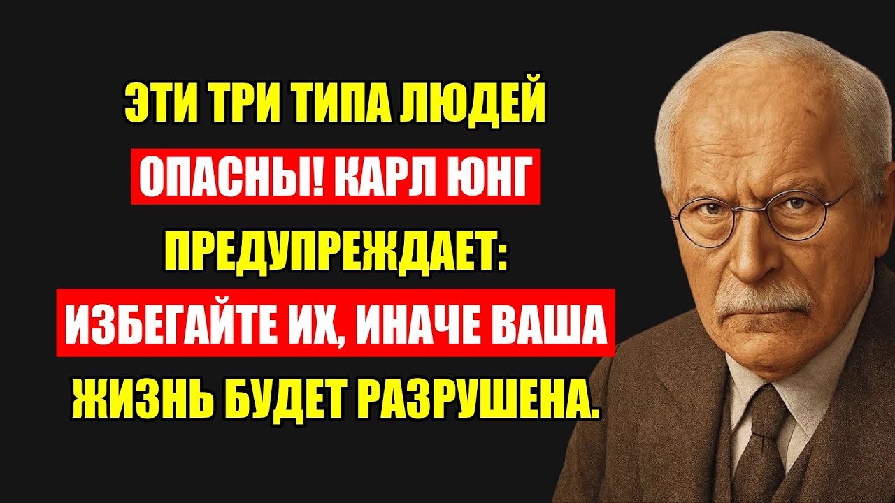 Карл Юнг Предупреждает: 5 Типов Людей, От Которых Срочно Бегите Или Пожалеете